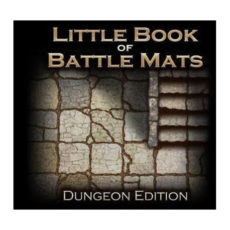 Little Book of Battle Mats Dungeon (15x15cm)