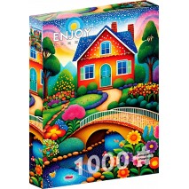 Puzzle 1000 p House of Colors