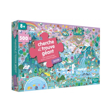 Puzzle Géant Cherche et trouve