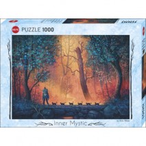 Puzzle 1000 p Inner Mystic Woodland March Heye