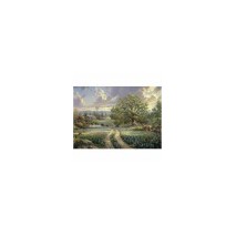 Puzzle 1000p Kinkade idylle campagnarde