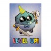 Carte Anniversaire Level Up